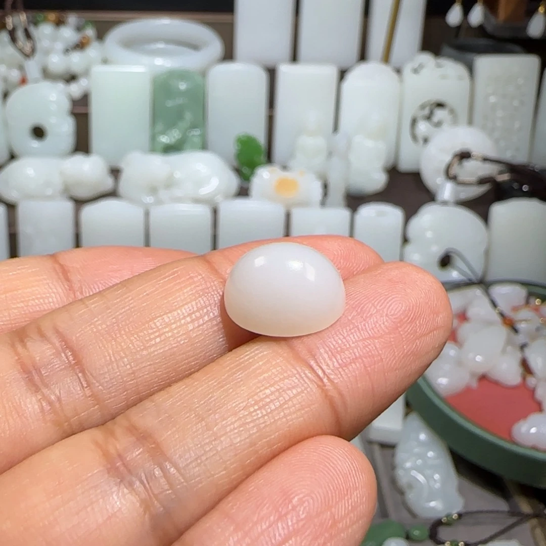 和田玉颈饰未镶嵌贤****财