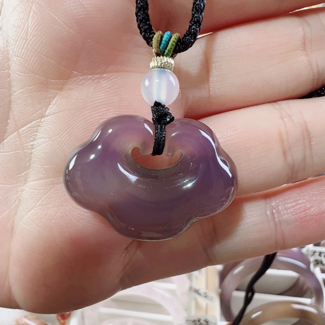 玛瑙/玉髓颈饰未镶嵌半*