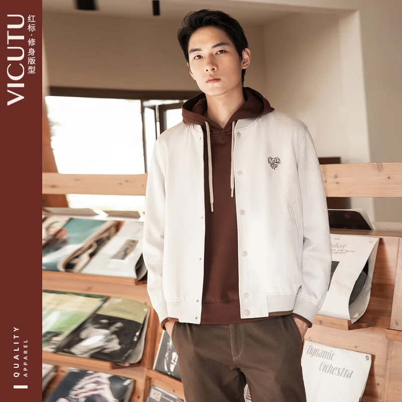 【捡漏】威可多夹克男装上衣时尚外套男士百搭简约潮流春秋情侣修身
