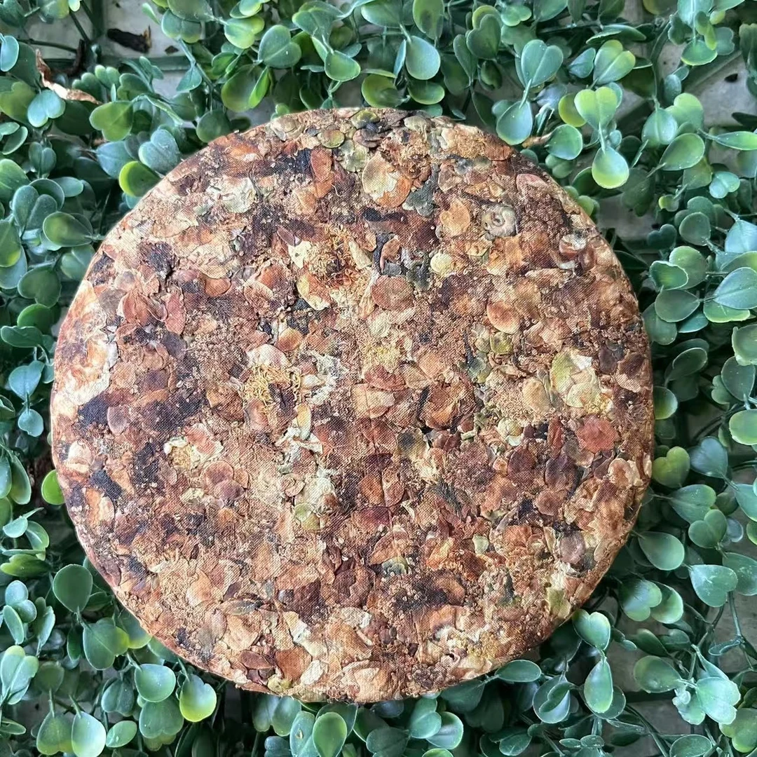 雨腾妹夫”S茶 YD星’’三大PZ最Q预金蕊茶花200g/饼 生茶 (4月2）