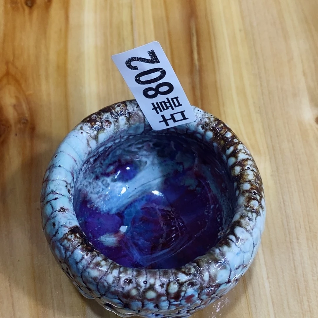 粗陶柴烧志野茶器
