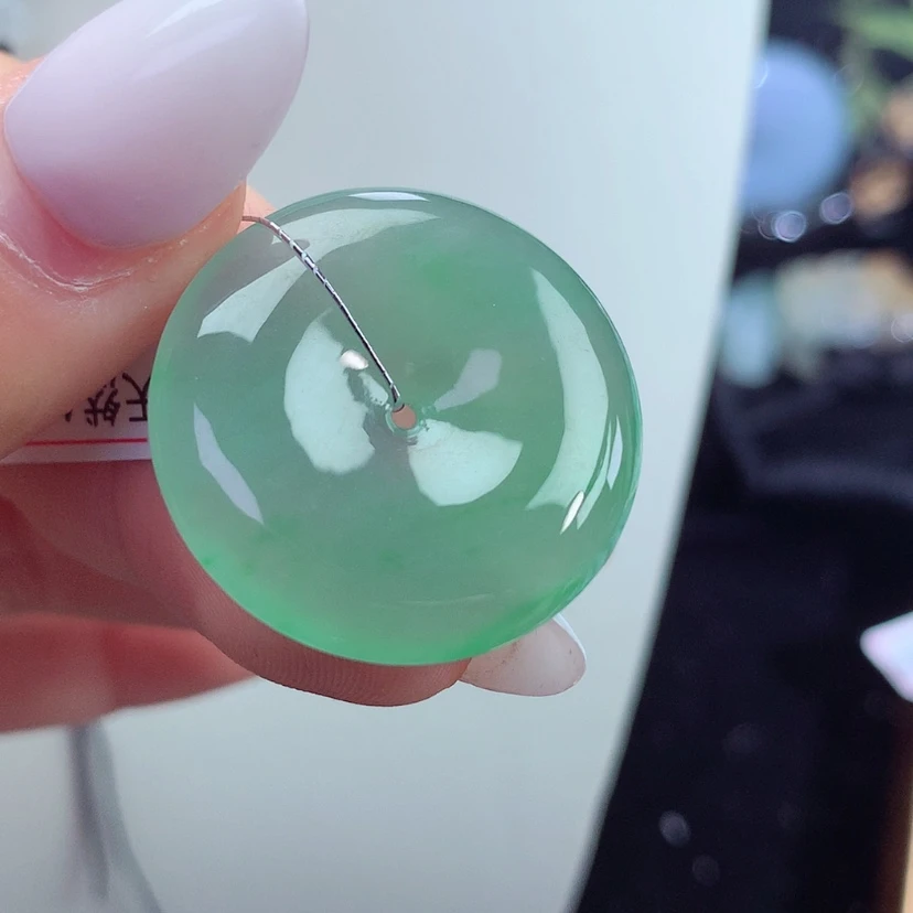 【闪购商品】颈饰未镶嵌翡翠尺寸28.2-5.7