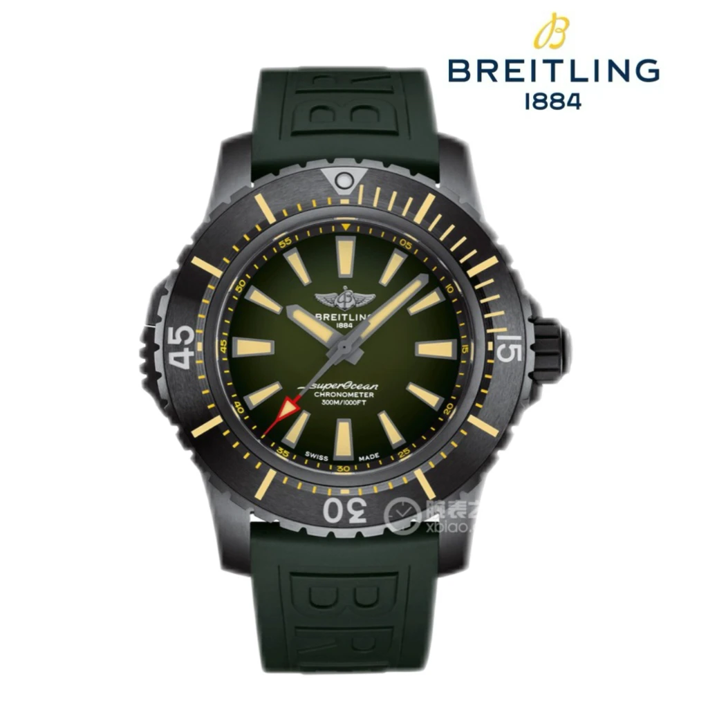 95新 BREITLING/百年灵 亚虎/超级海洋/公价39800/48mm/单表