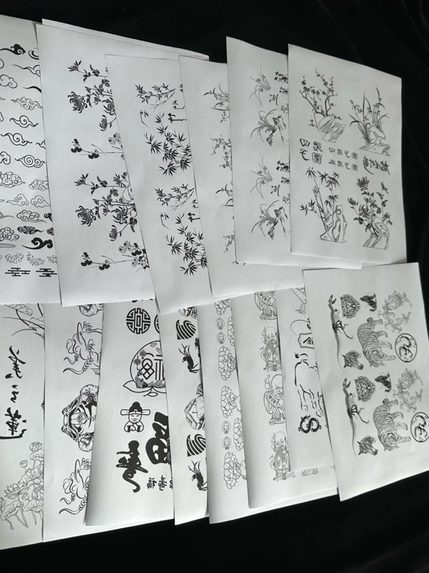葫芦墨刻A4转印纸