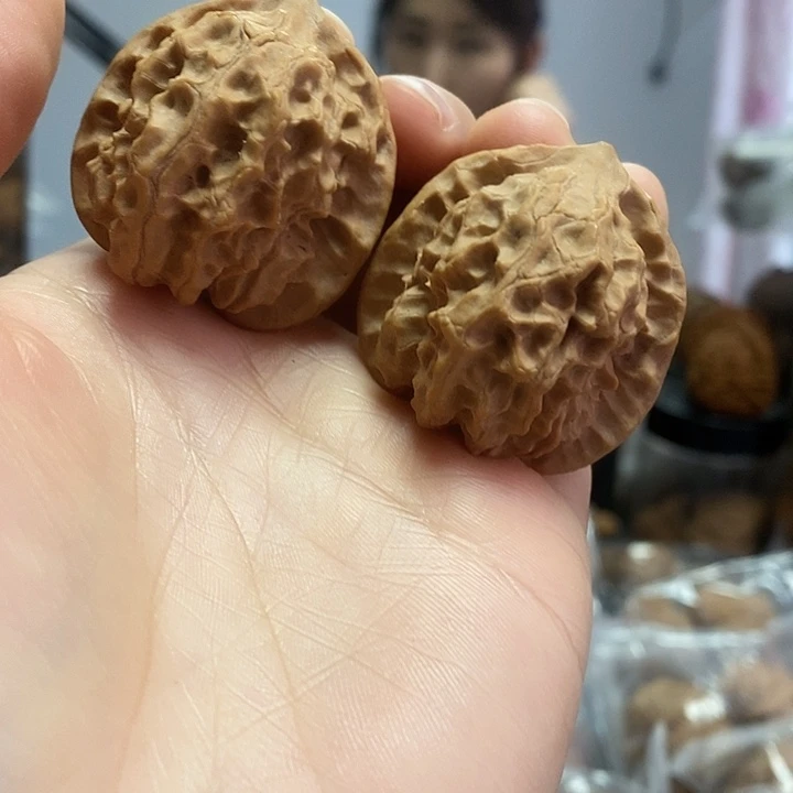 文玩核桃把件37白蛇谷小众蜡皮