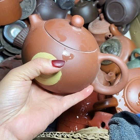 全手工制作宜兴紫砂壶