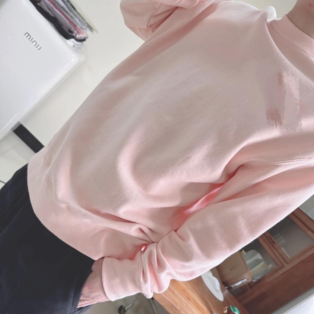 虎儿 4-203 情侣款 定制LOGO圆领长袖卫衣