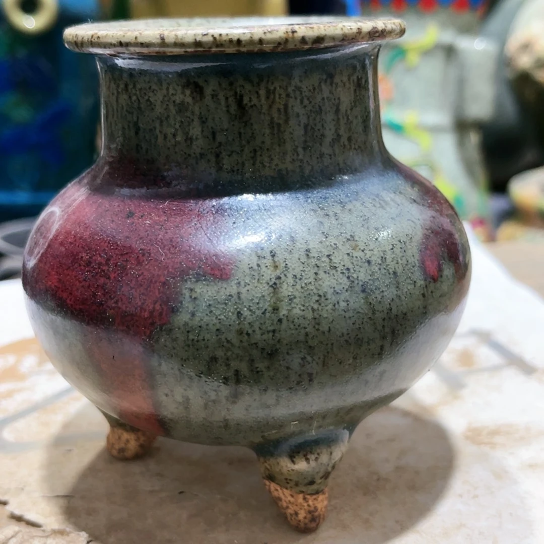 瓦当摆件摆件茶桌茶台陶瓷