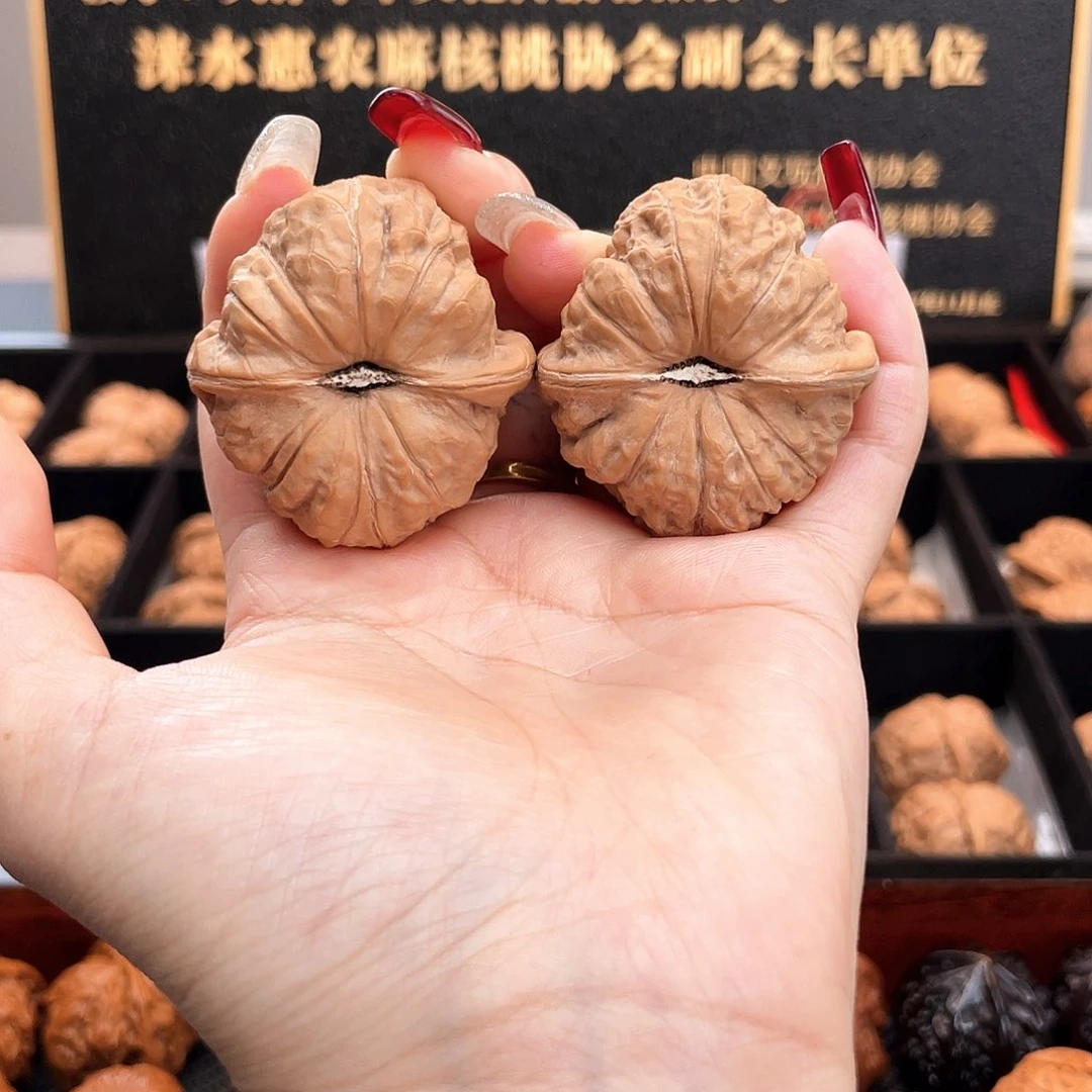 把件文玩核桃41南瓜全品一字底正肩46克41S6