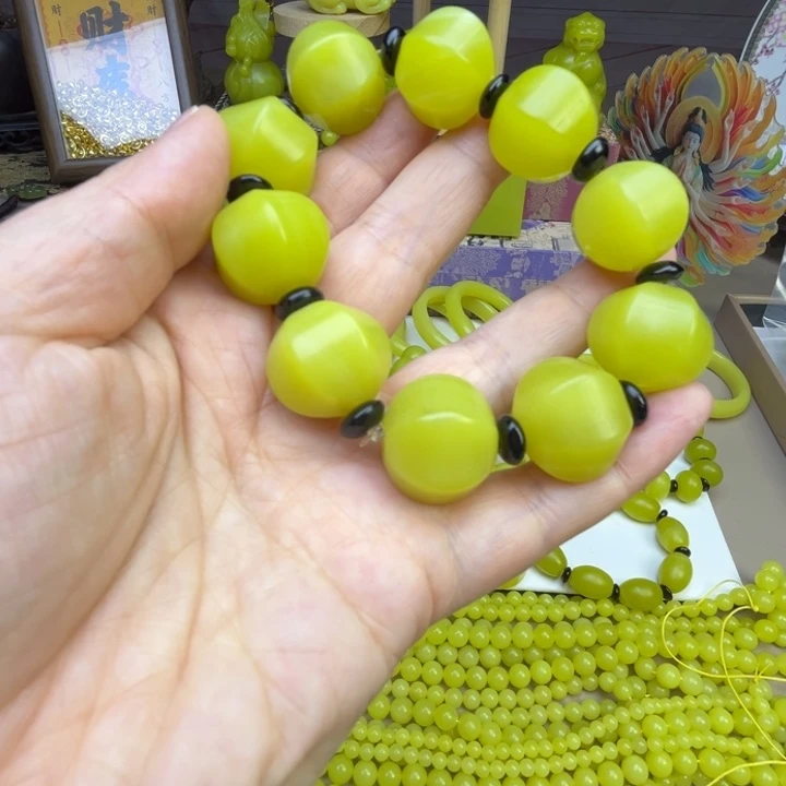 新疆若羌黄口手串