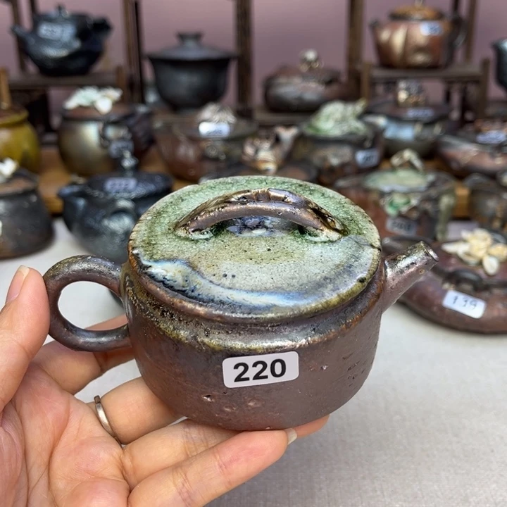 壶裸柴烧陶瓷茶具