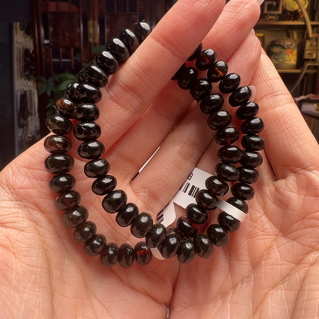 琥珀未镶嵌裸石抚顺琥珀10521八多样性发其一