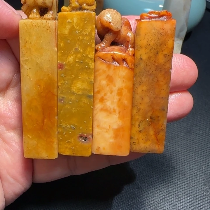 寿山石福集福寿山石