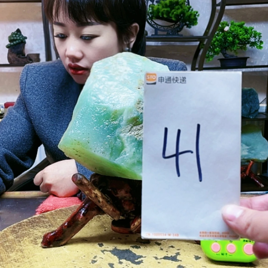 【闪购商品】蛇纹石玉原石未镶嵌楊