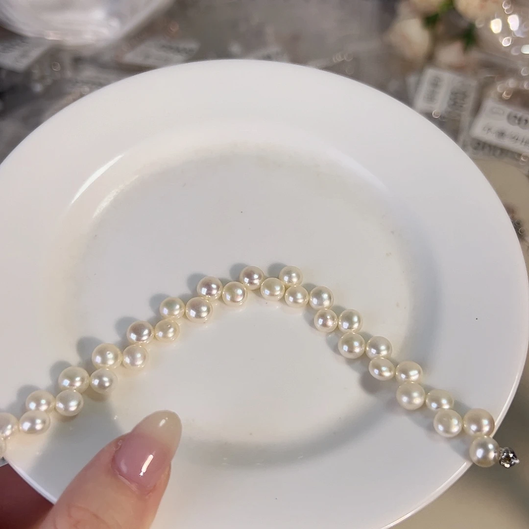 J***y淡水珍珠天然淡水珍珠合金