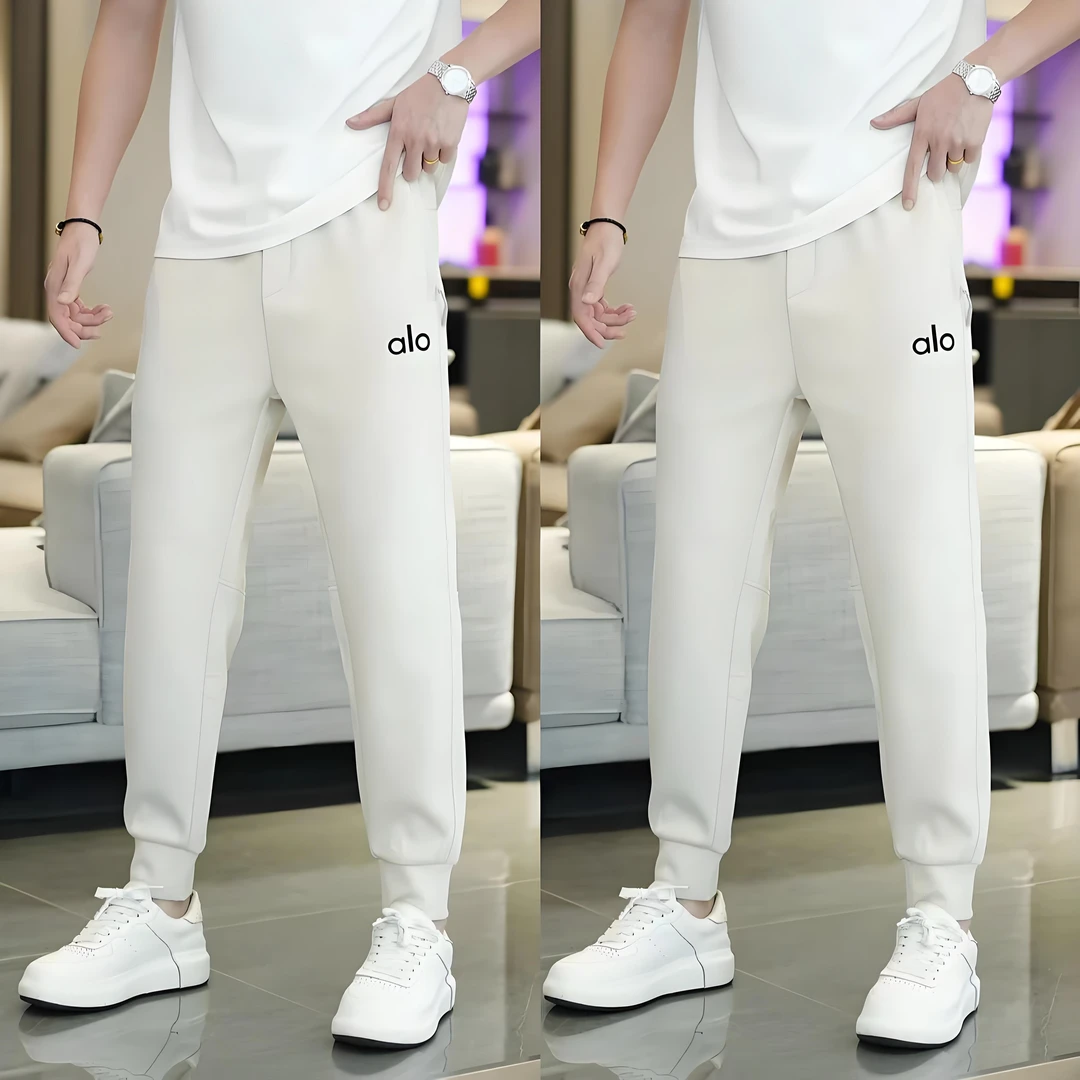 秋季新款精品痞帅男士束脚卫裤时尚百搭运动休闲修身显瘦裤子5-06