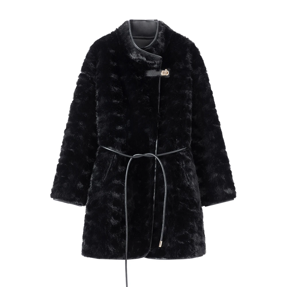 【叶十八】2025高奢复古双面双穿外套2025新款大气老钱风大衣