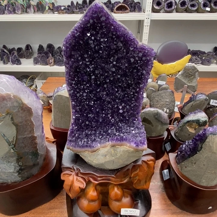 紫晶大型摆件（非配饰）未镶嵌