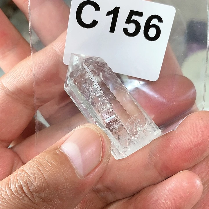 水晶天然水晶柱子C156未镶嵌青*水晶柱子C156