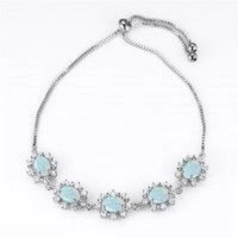 9612【原创opal系列·太阳花】设计师款澳宝女士手链