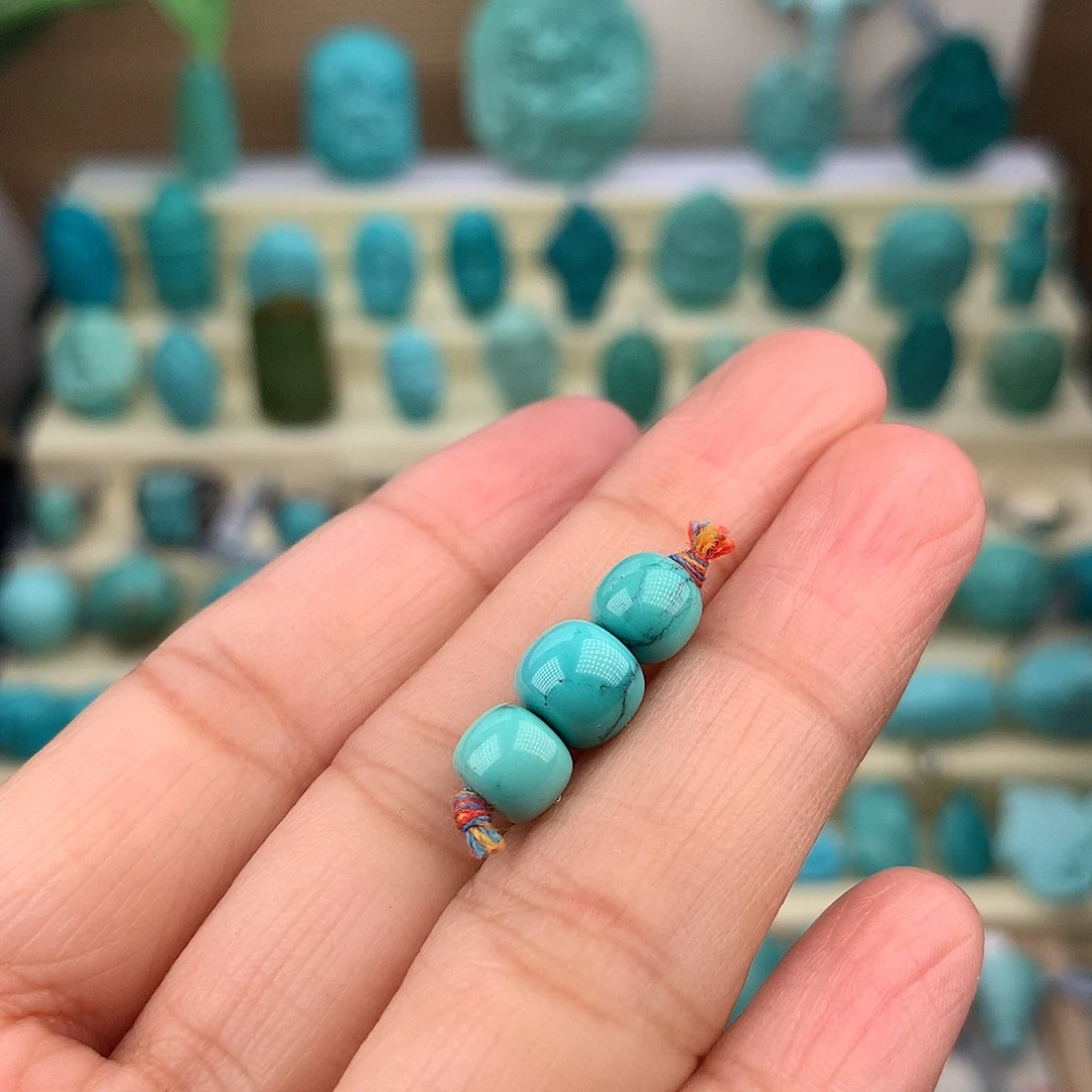 绿松石未镶嵌珠宝奇石7.2-6.5