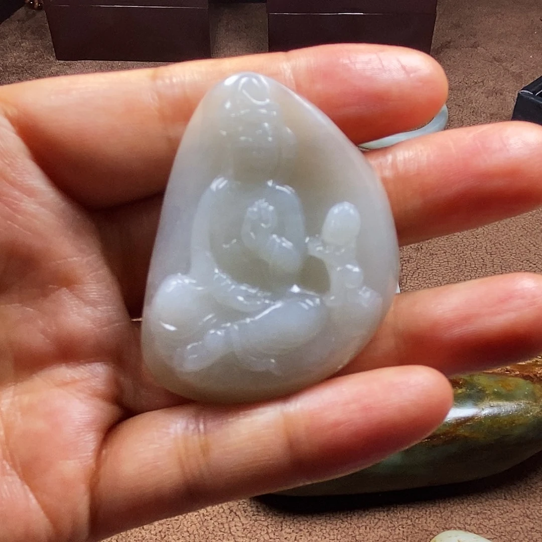 和田玉（子料）未镶嵌挂件