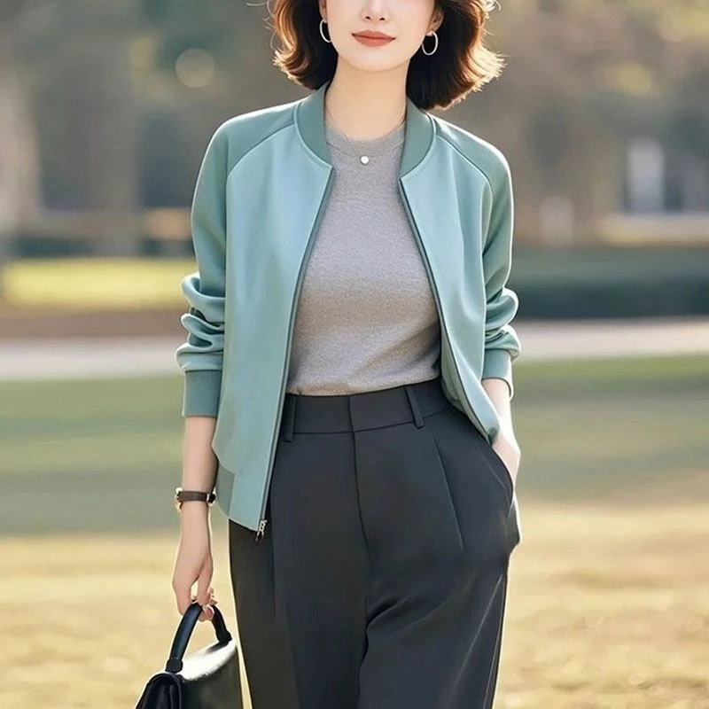 2025早春新款小个子设计感百搭高级小众不撞款开杉卫衣外套女