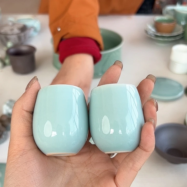 小米茶器龙泉青瓷