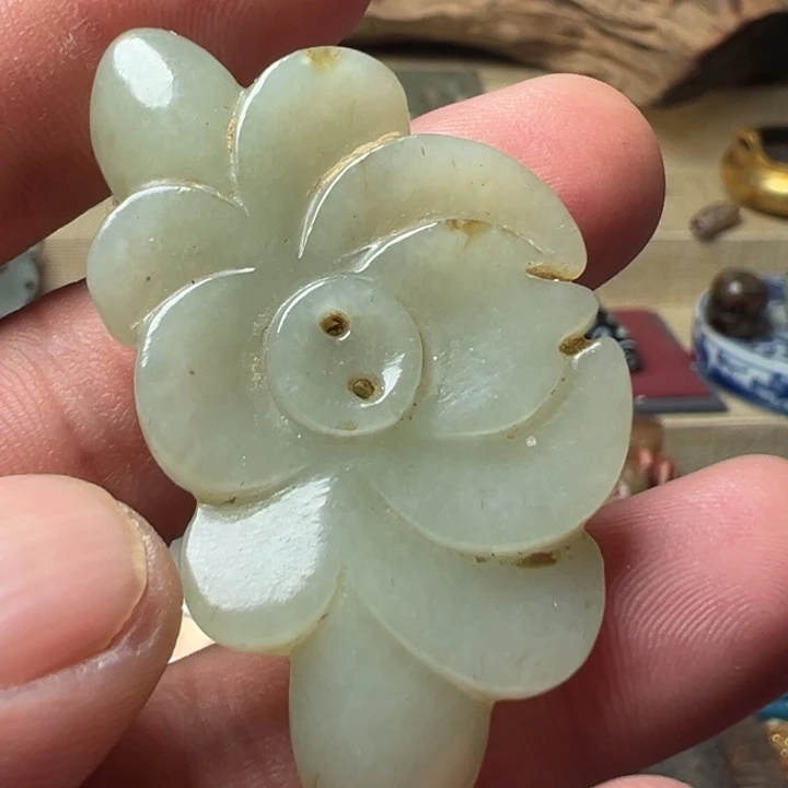 和田玉（糖玉）未镶嵌挂件陈*亮