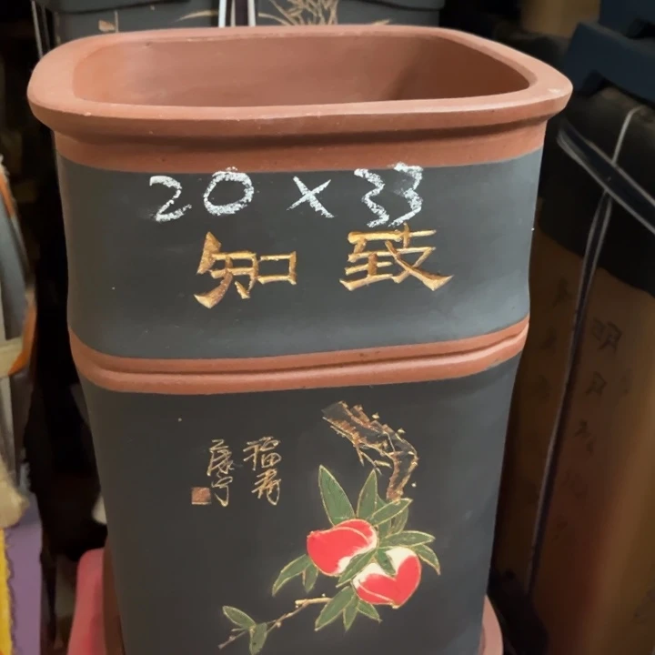 紫砂花盆宜兴紫砂