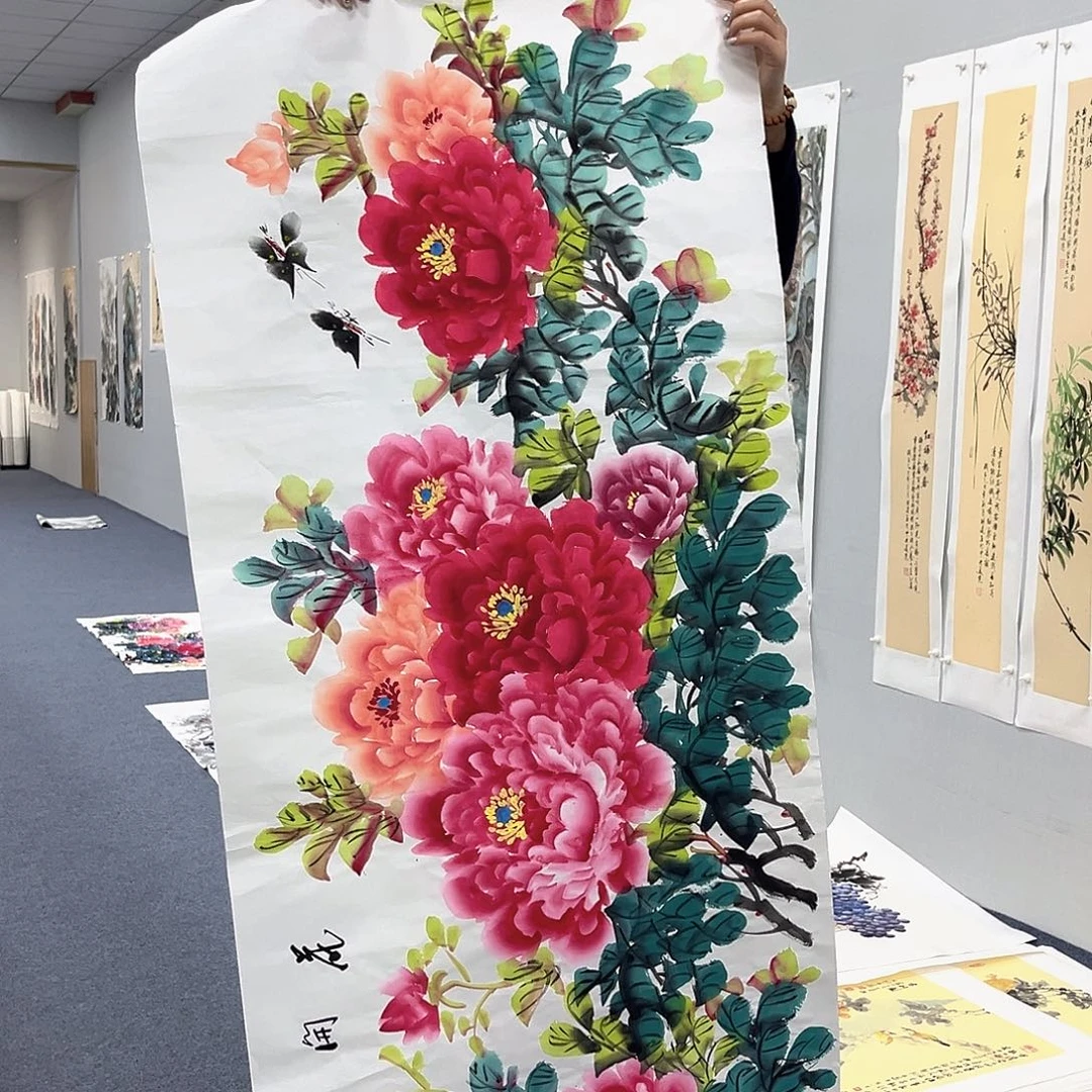 国画纯手绘字画作品