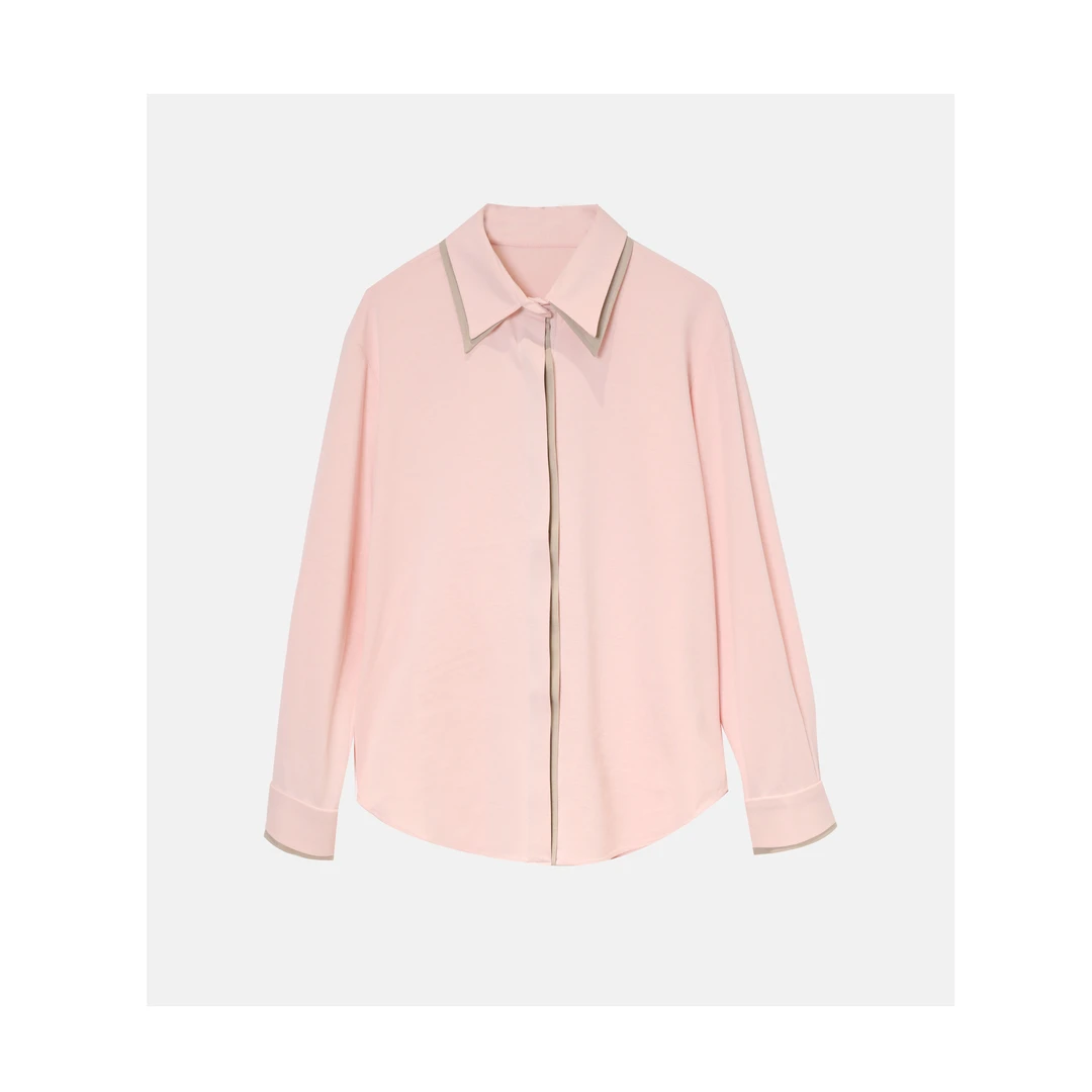 小满【秋意】春季新款休闲衬衫百搭潮流时尚气质WU43B111