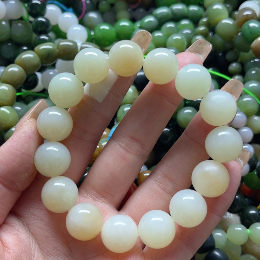 和田玉手链未镶嵌