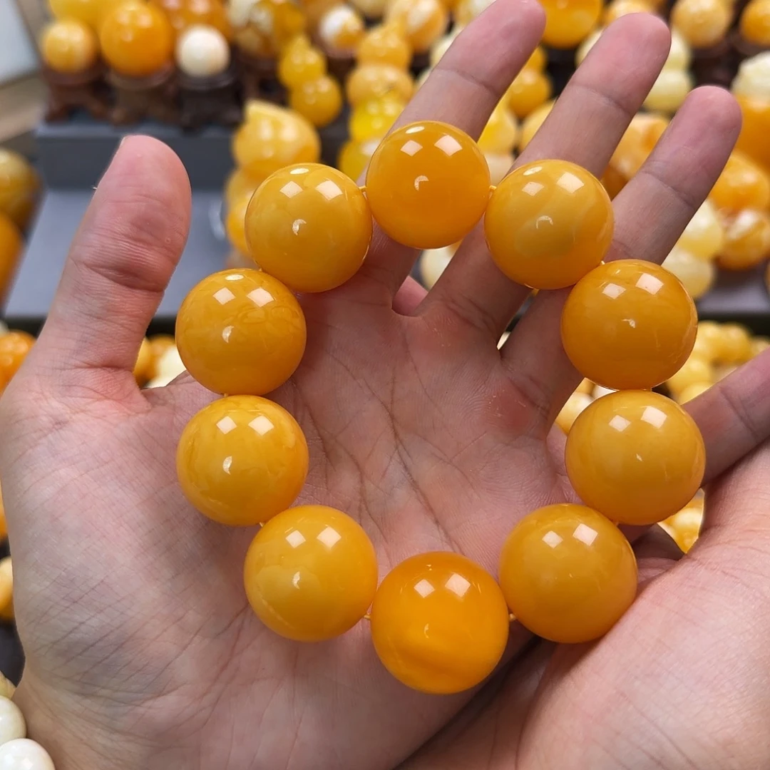 琥珀未镶嵌珠宝奇石24mm