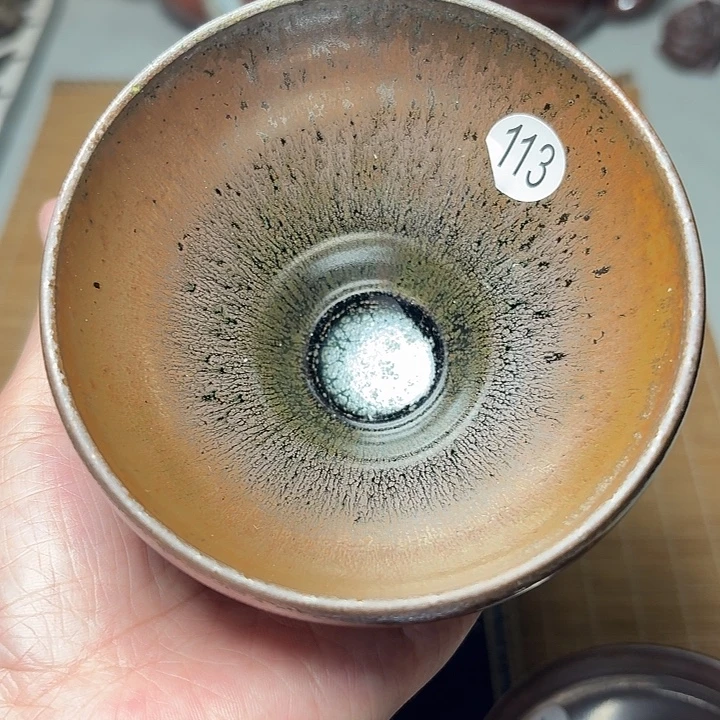 茶盏113 坚记茶盏摆件