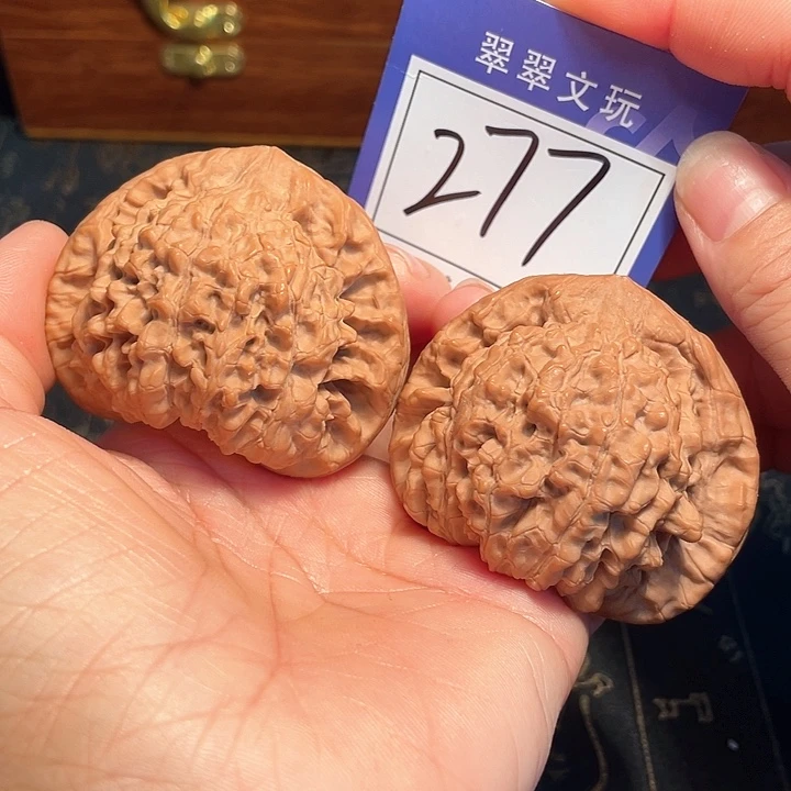桃核把件277号全品官帽5.4尺