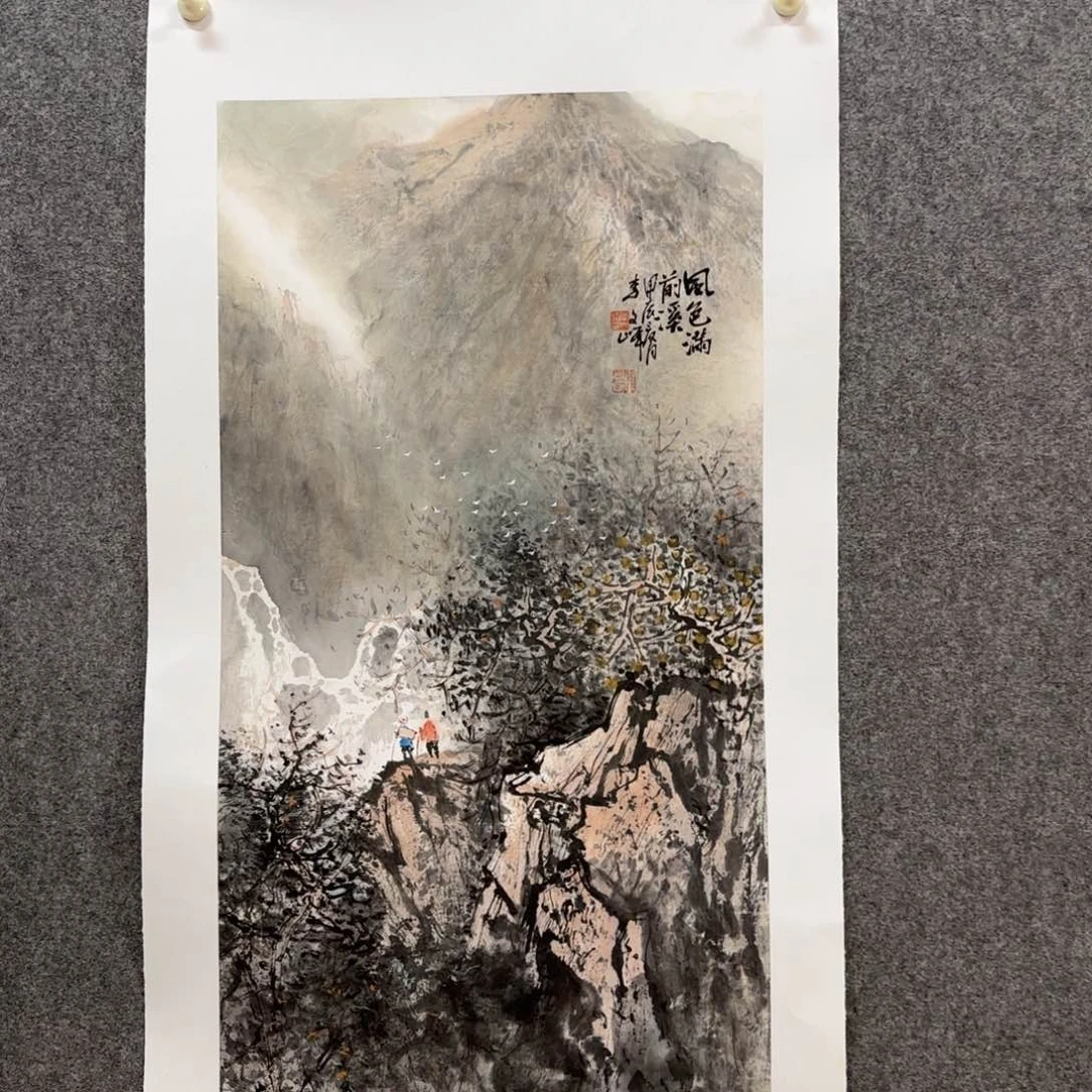 国画李文峰老师手绘作品