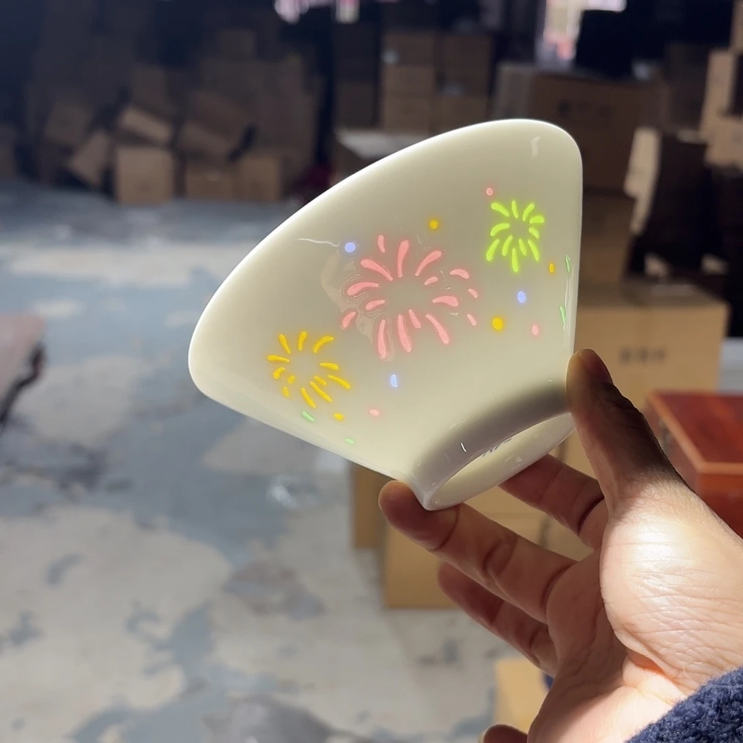 陶景德镇两只微瑕