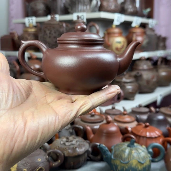 月***曲紫砂壶泡茶茶杯茶壶