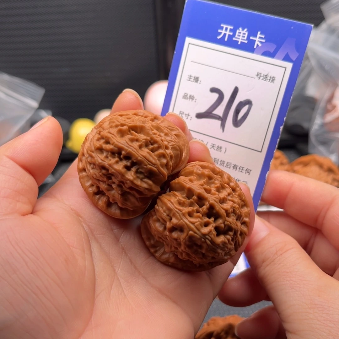 文玩核桃把件41白狮子 210