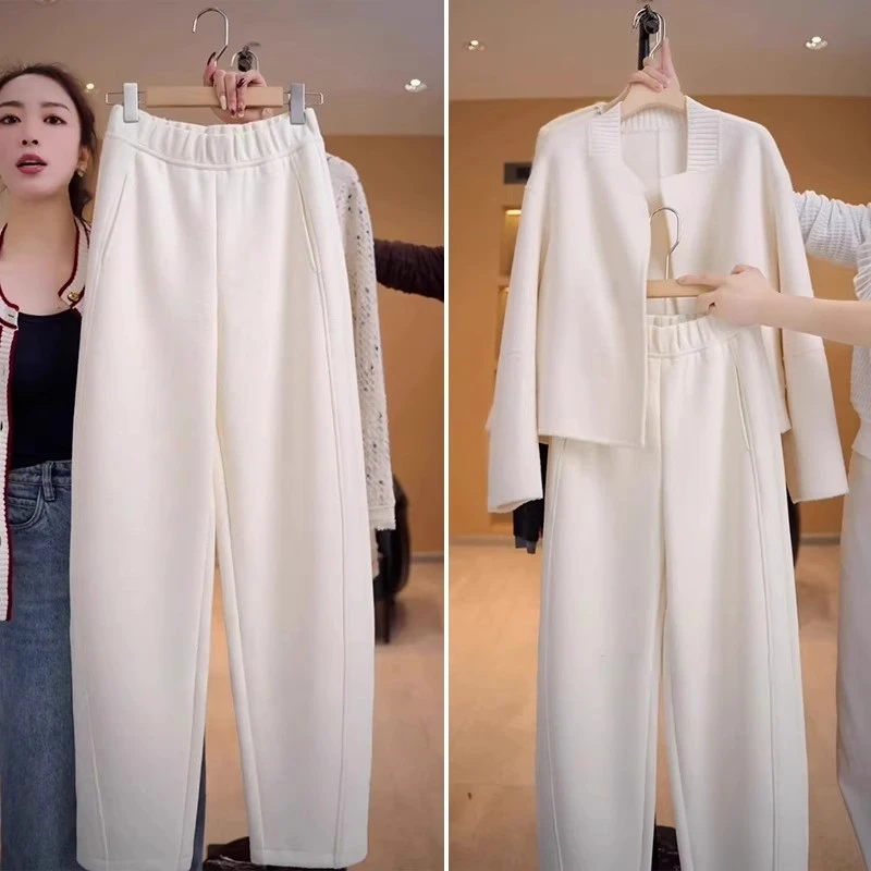 高级感今年新款香蕉裤女春秋2025年新款宽松镰刀裤休闲裤阔腿裤子