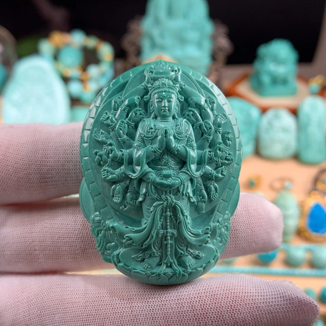 未镶嵌绿松石千手观音