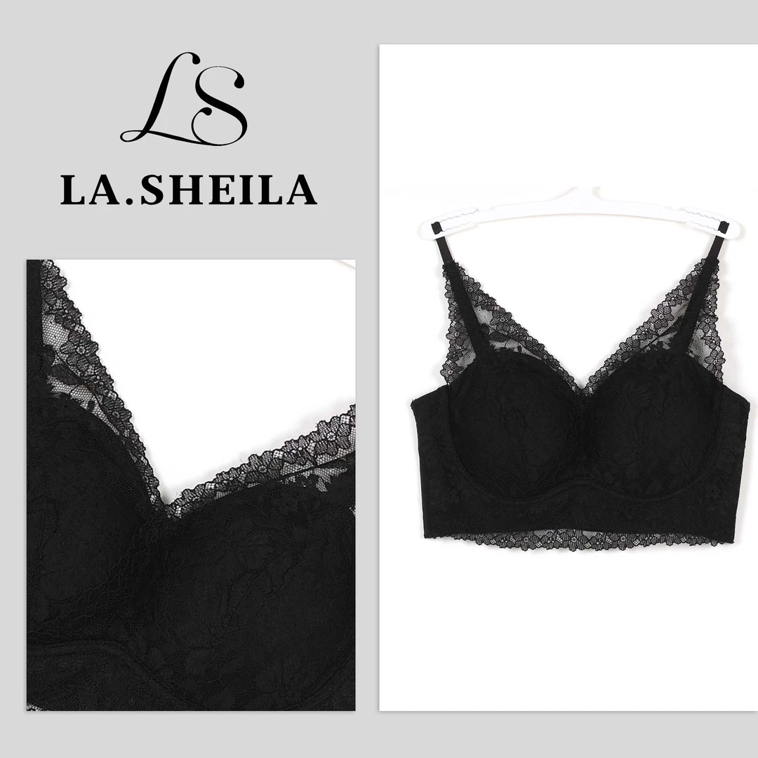 LA.Sheila“维密天使”女士蕾丝内衣背心253-BX/0806-9583