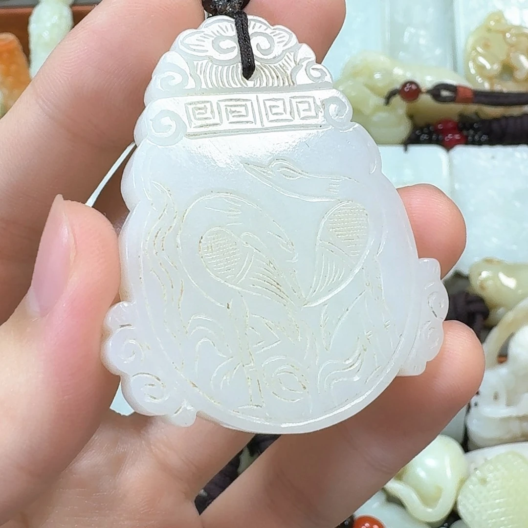 未镶嵌和田玉挂件