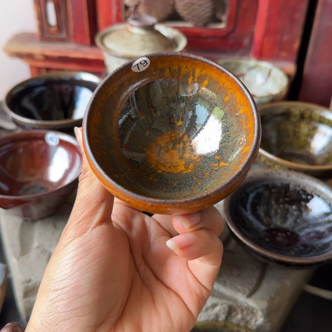 茶盏79 行云龙窑柴烧