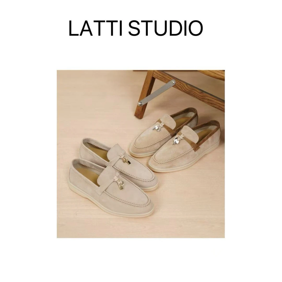 【Latti】Loafer- 羊京绒乐福鞋舒适时尚高级感