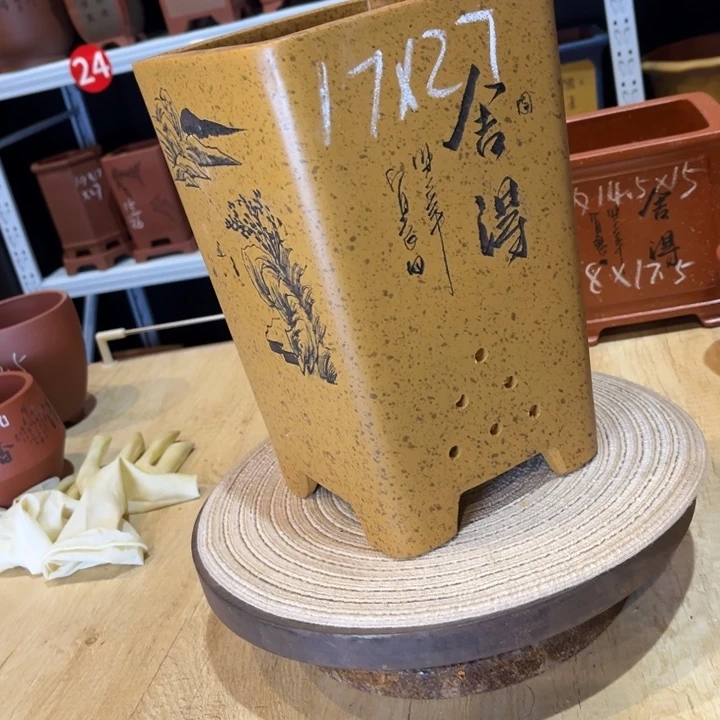 花盆紫砂紫砂花盆