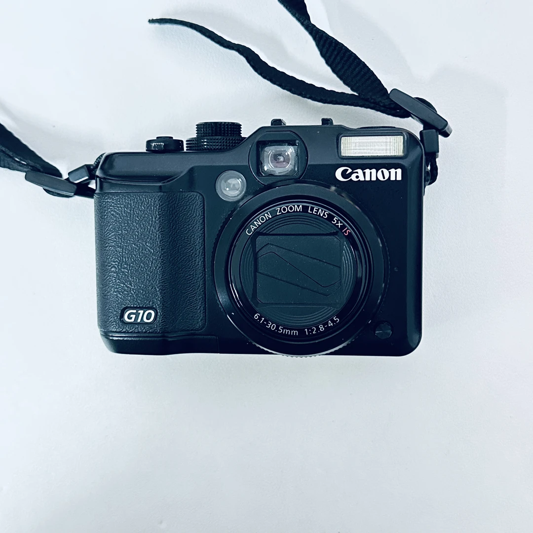 9新 Canon/佳能 g10专业相机g12平替1470w像素5倍光变人白景浓
