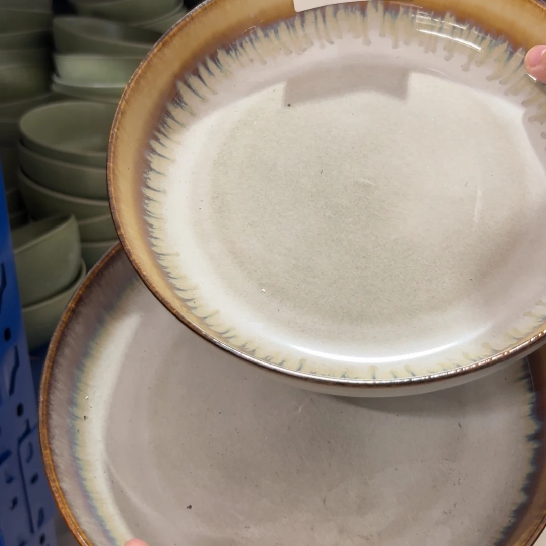 陶瓷445 微瑕陶瓷餐具2个