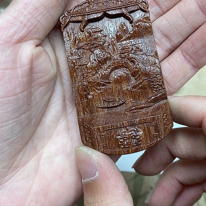 沉香香囊沉香虫漏